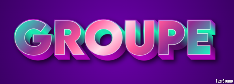 Groupe Effet de texte