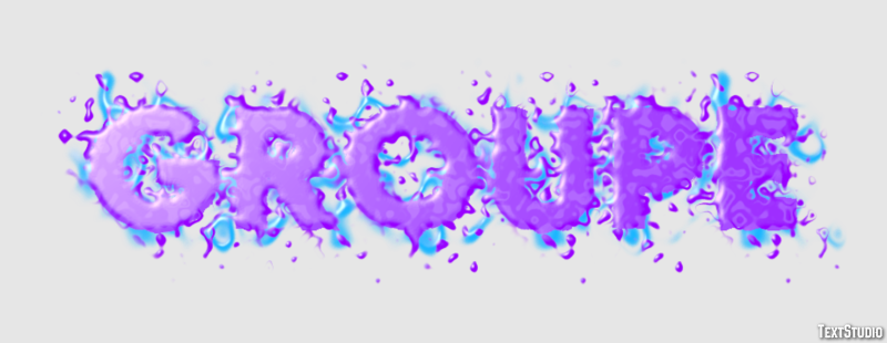 Groupe Effet de texte