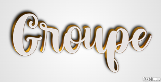 Groupe Effet de texte