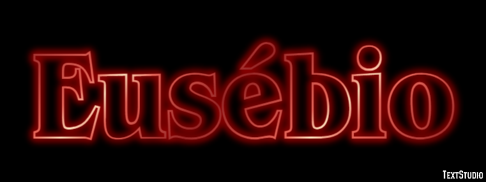 Eusébio Text Effect