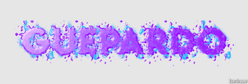 Guepardo Efecto de texto