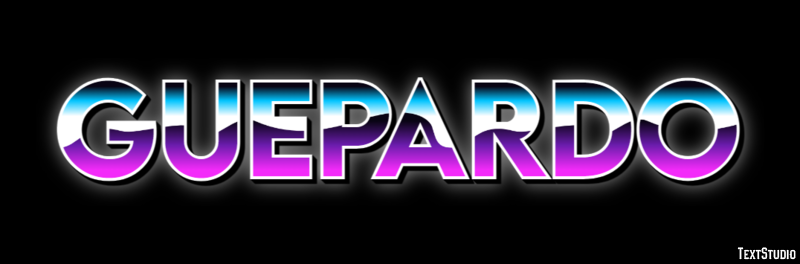 Guepardo Efecto de texto