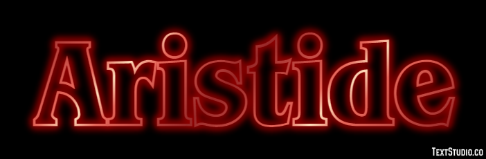 Aristide Text Effect