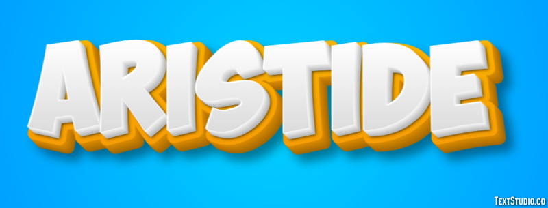 Aristide Text Effect