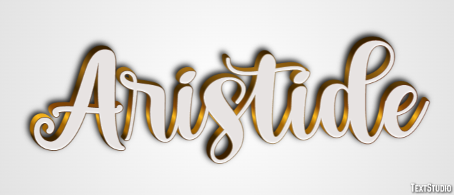 Aristide Text Effect