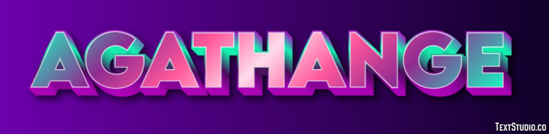 Agathange Effet de Texte