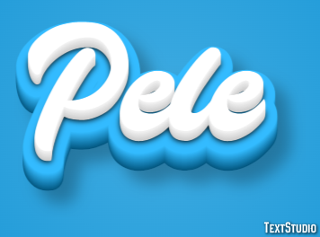 Pele Efeito do texto
