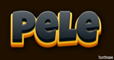 Pele Efeito do texto