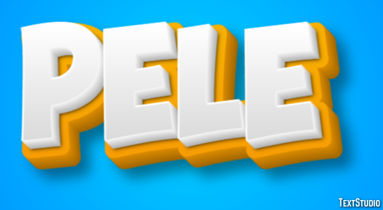 Pele Efeito do texto