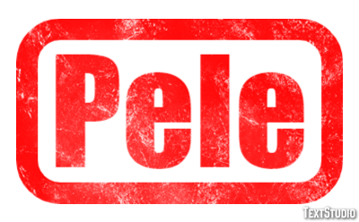 Pele Efeito do texto