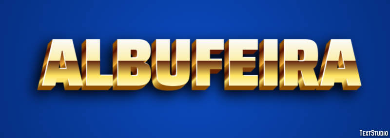 Albufeira Text Effect