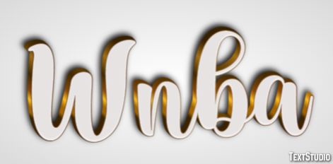 Wnba Text effect