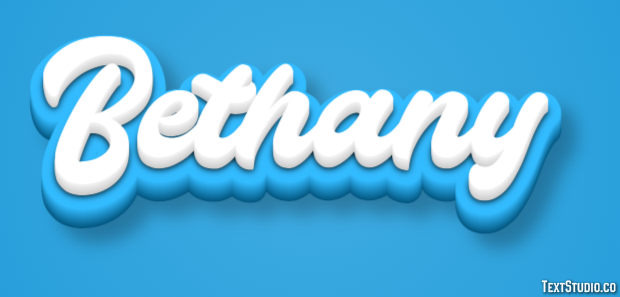Bethany テキスト効果
