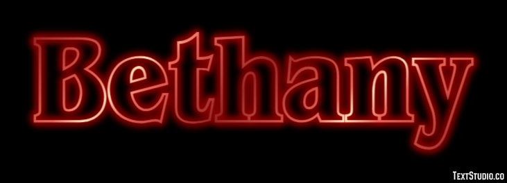 Bethany テキスト効果
