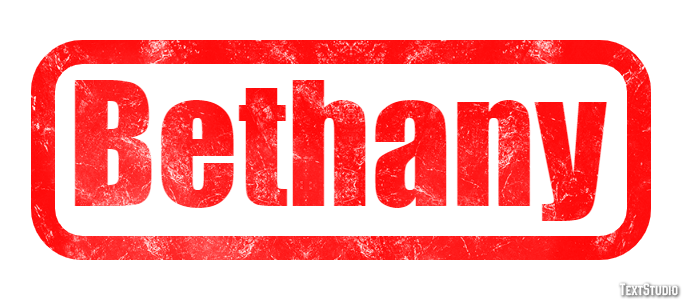 Bethany Texteffekt