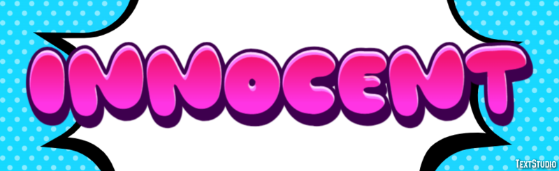 Innocent Эффект текста