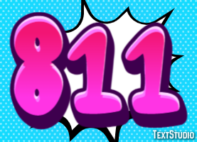 811 Tekst Effect