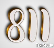 811 Text Effect