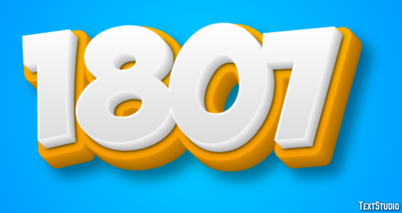 1807 Text Effect