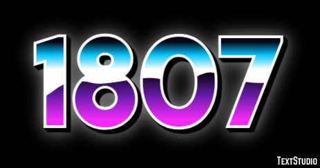 1807 Text Effect