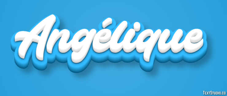 Angélique Efecto de Texto