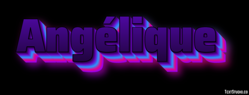 Angélique Efecto de Texto
