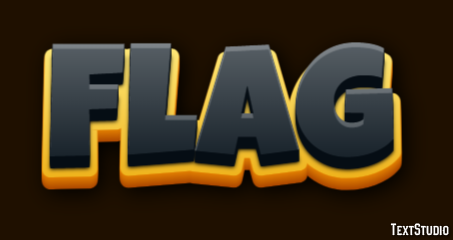 Flag Text Effect