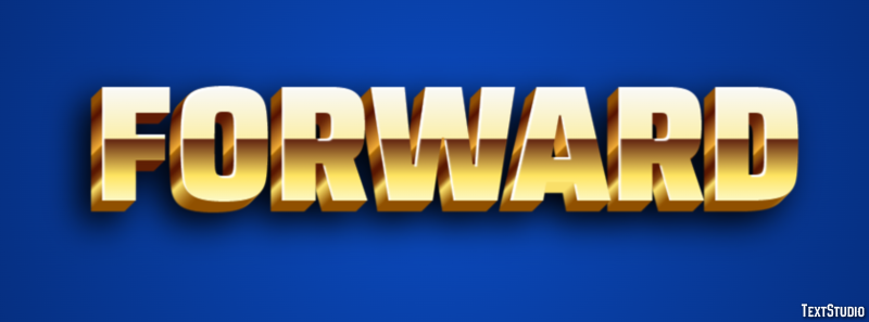 Forward Efekt tekstowy