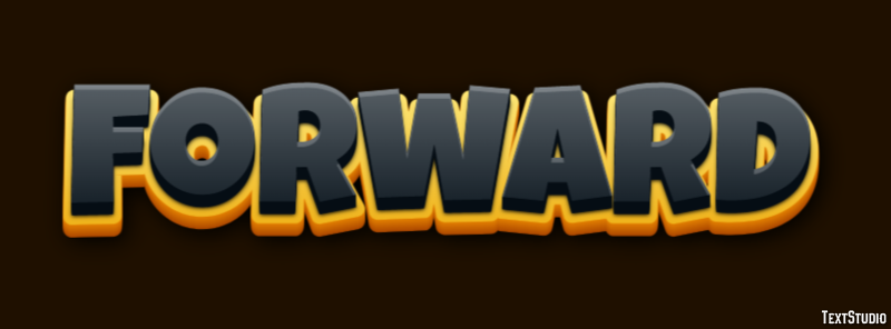 Forward Efekt tekstowy