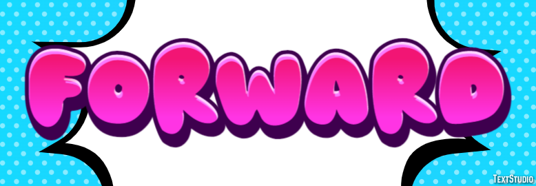 Forward Эффект текста