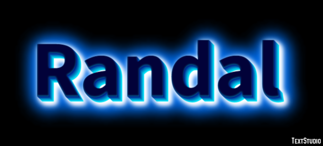 Randal Tekst Effect