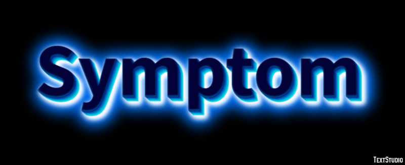 Symptom Text Effect