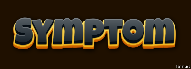 Symptom Text Effect
