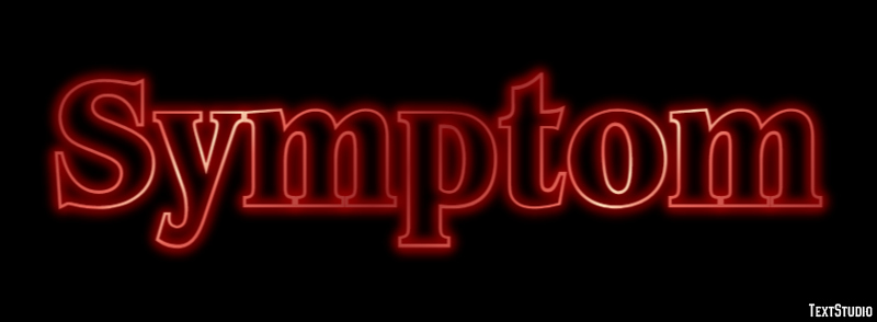 Symptom Text Effect