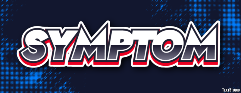 Symptom Text Effect