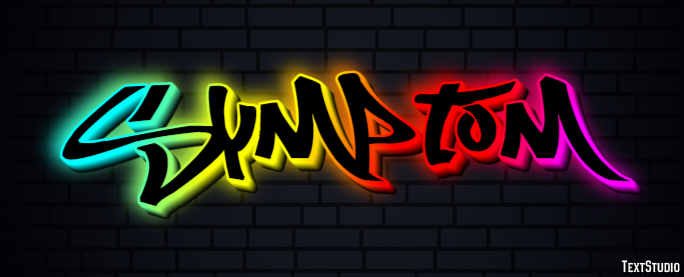 Symptom Text Effect