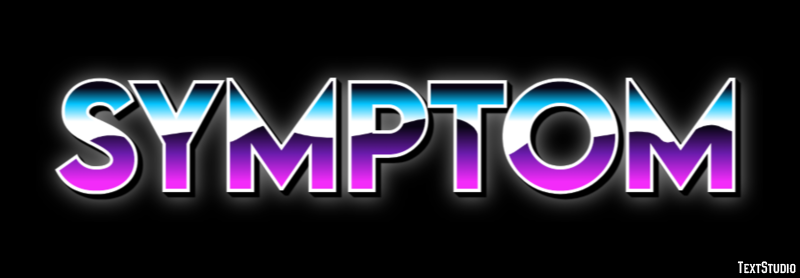 Symptom Text Effect