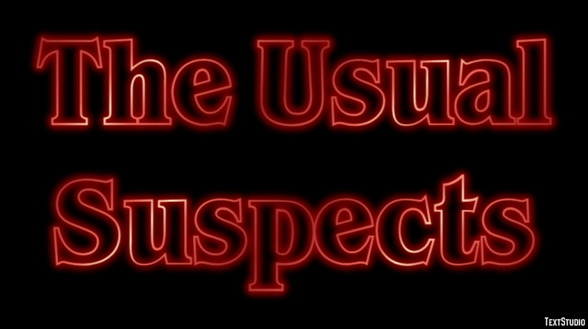 The Usual Suspects Effetto testo