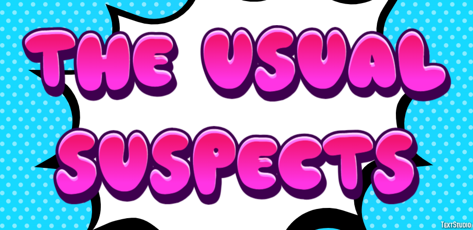 The Usual Suspects Text effect