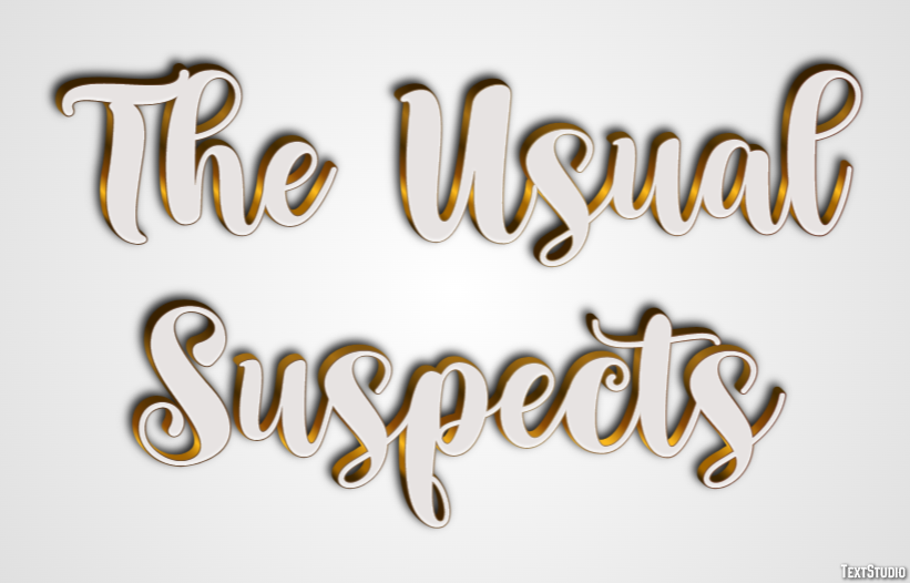 The Usual Suspects Text Effect