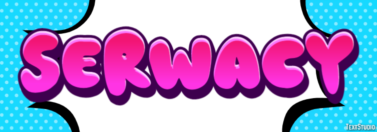 Serwacy Efekt tekstowy
