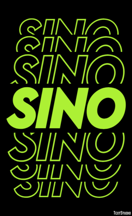 Sino テキスト効果