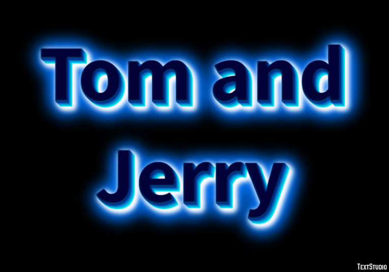 Tom and Jerry Text Effect