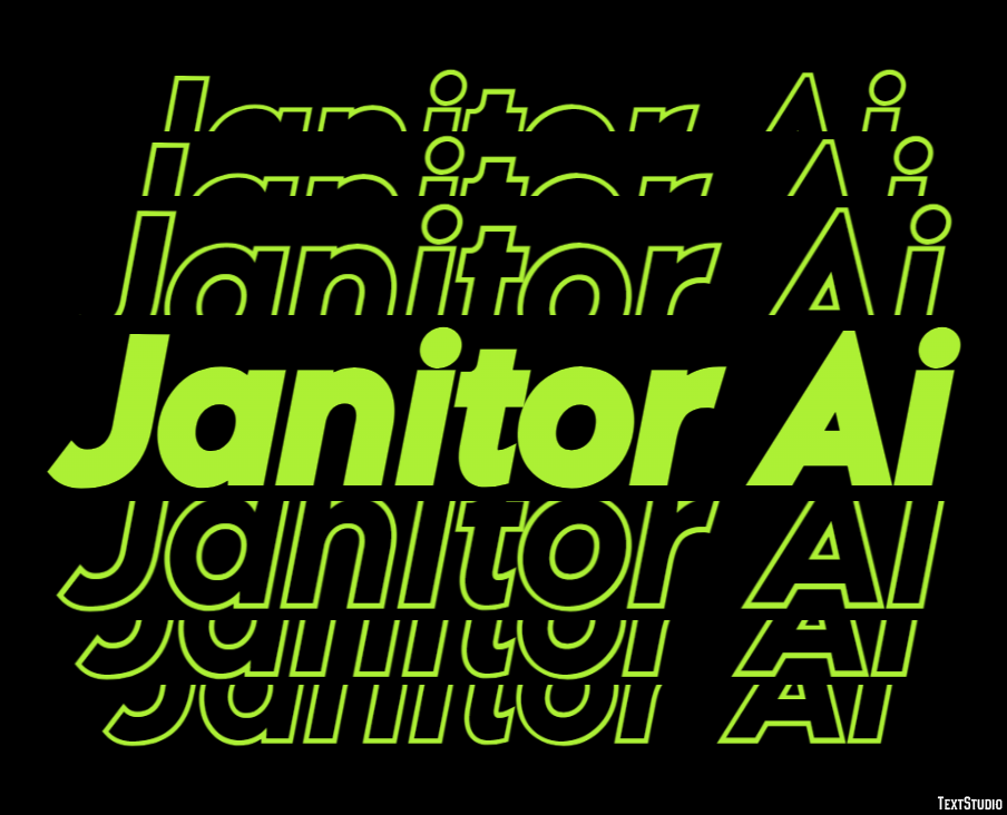 Janitor Ai Efeito de texto