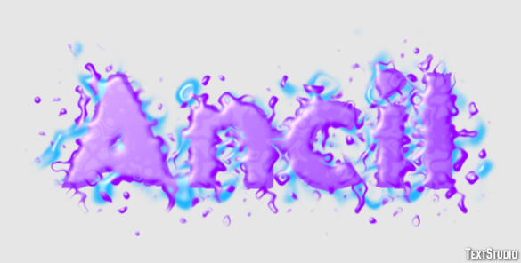 Ancil Text Effect