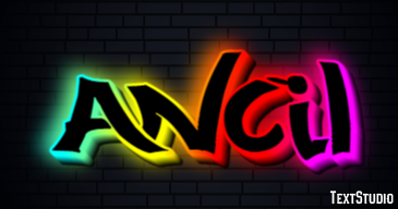 Ancil Text Effect
