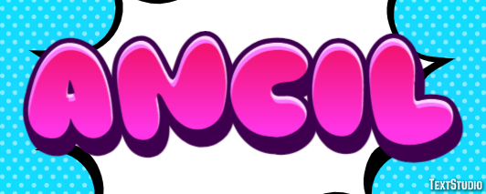 Ancil Text Effect