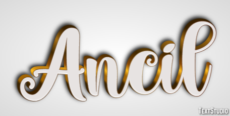 Ancil Efeito de texto