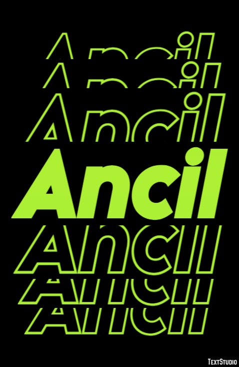 Ancil Efekt tekstowy