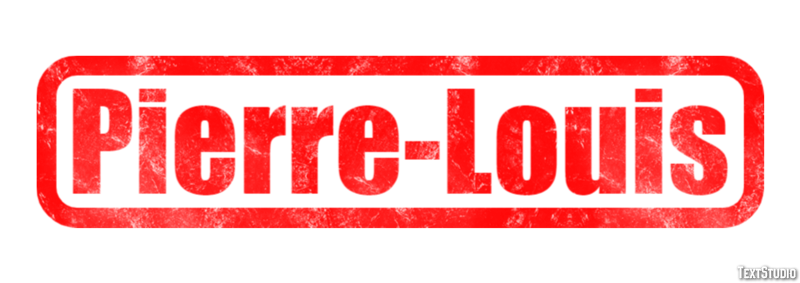 Pierre-Louis Текстовый эффект